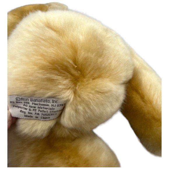 RBI Ron Banafato Bear Weighted Plush Holiday Sweater Plaid Bow Stuffed Animal - Picture 12 of 13